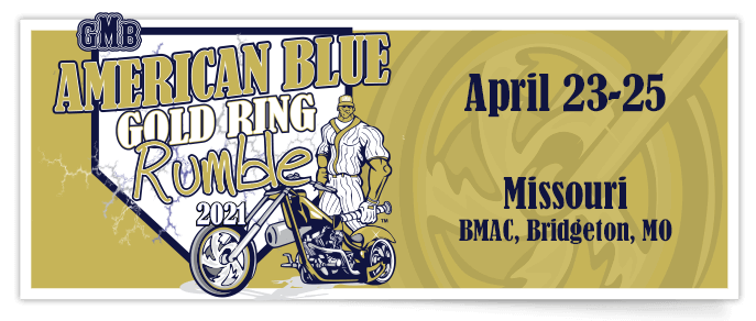 GMB American Blue Gold Ring Rumble – MO