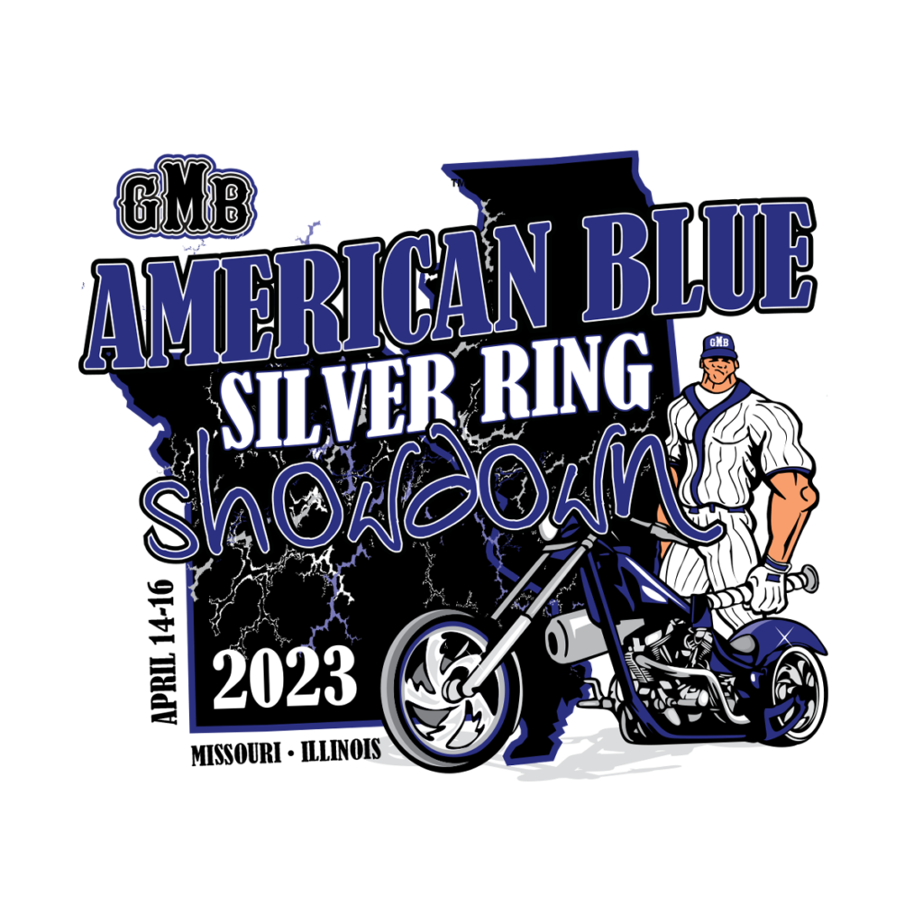 GMB American Blue Silver Ring Showdown – MO