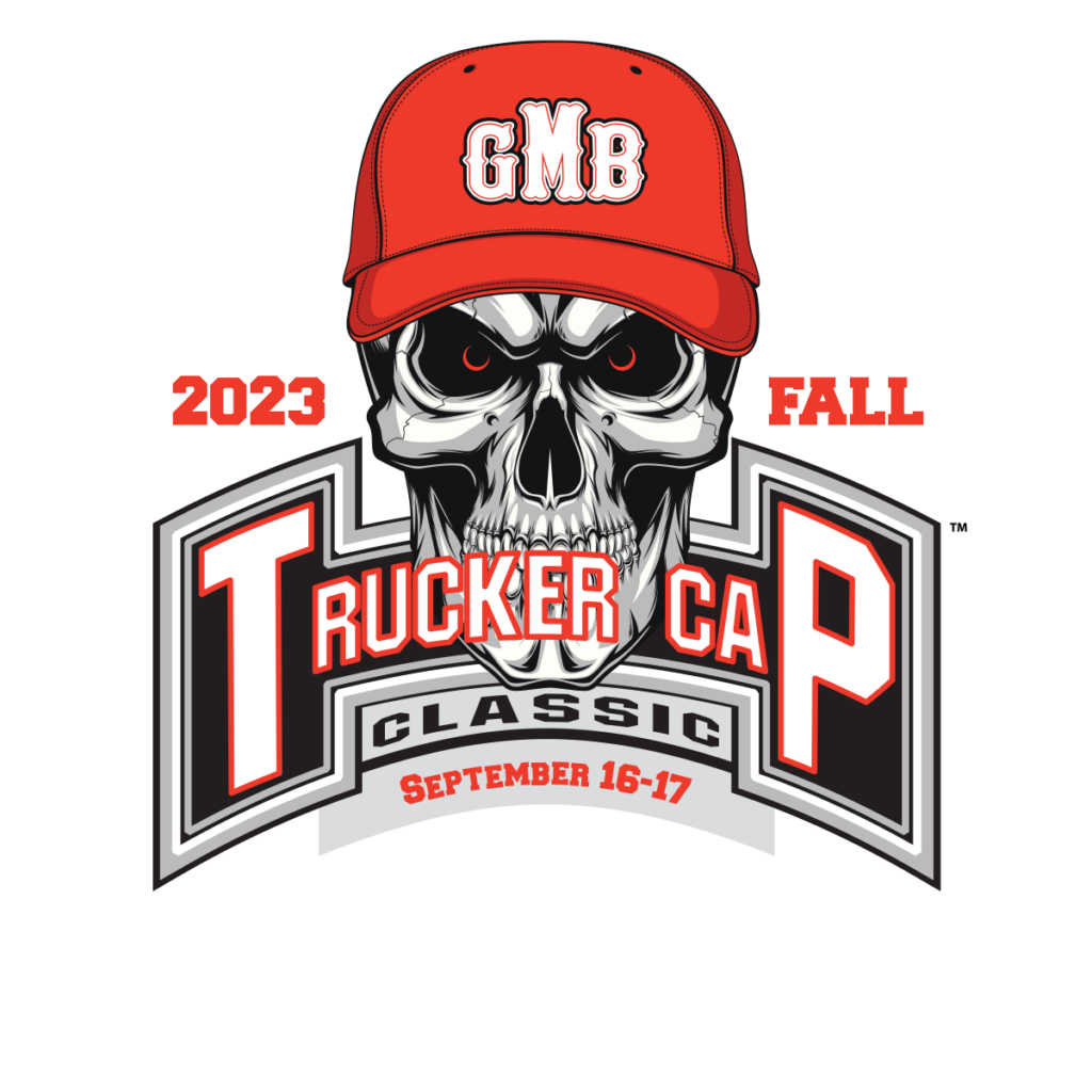 GMB Fall Ball Trucker Cap Classic – MO & GMB American Blue Fall Ball Cap Classic – MO (Wentzville)